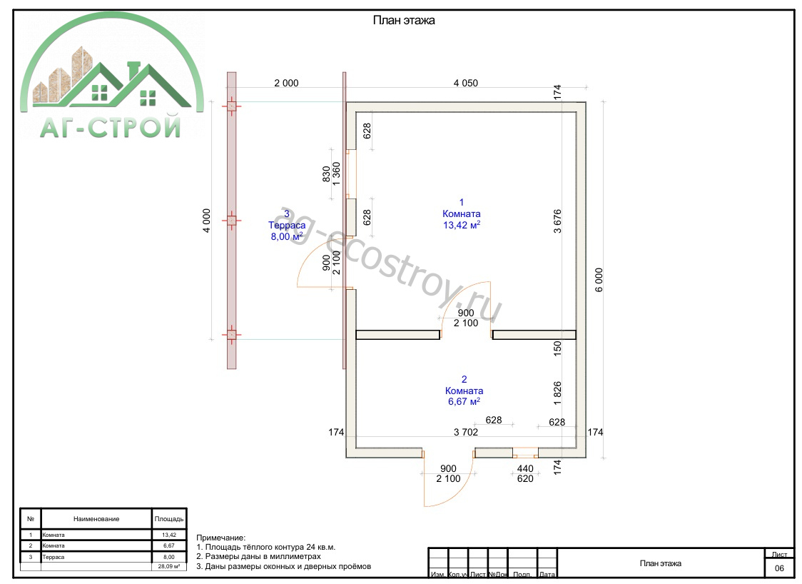 Домокомплект хоз блока-24 — изображение 4