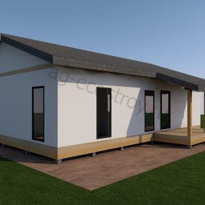 Домокомплект в 1 этажа 9х12 м "Артёмово-109"